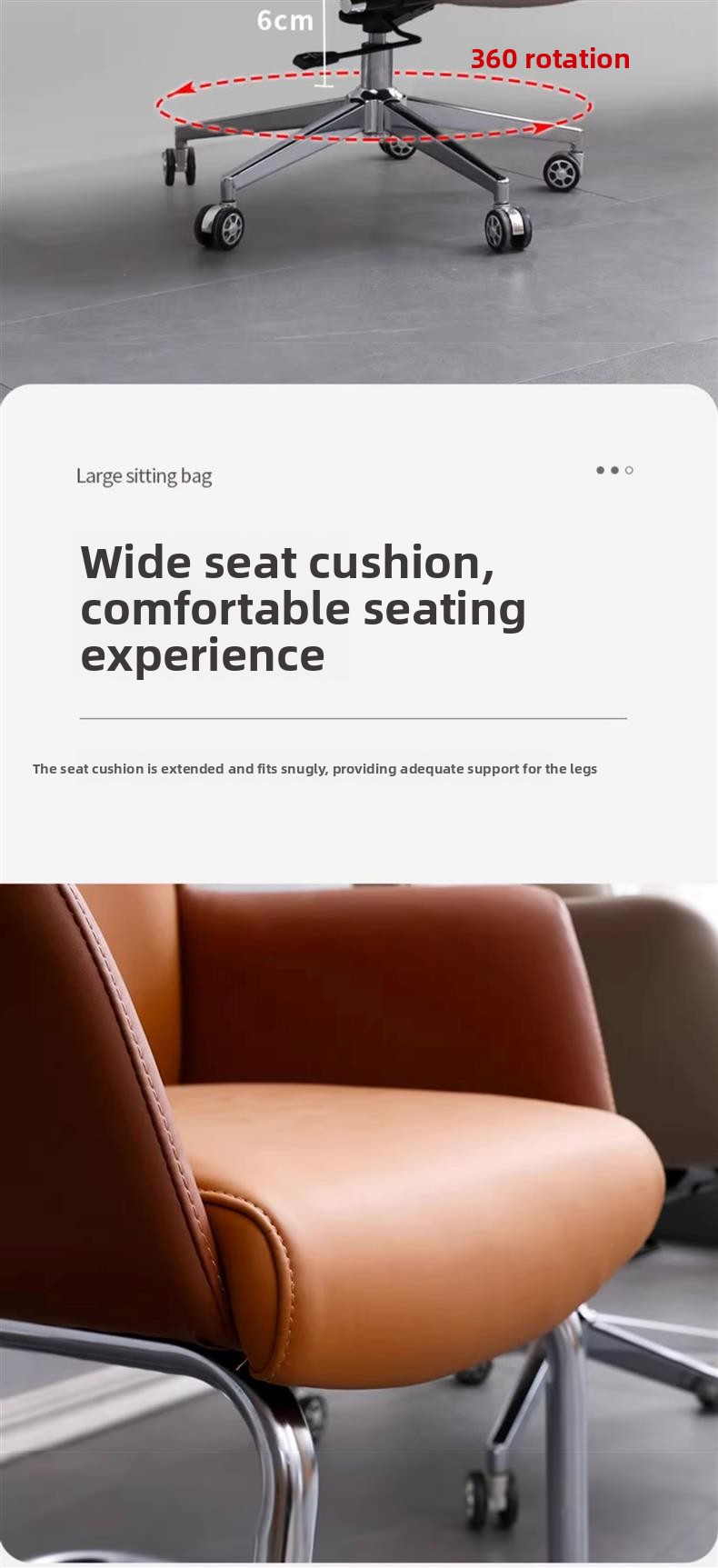Leather Office Chair,Most Comfortable Computer Chair,Commercial Office Chairs Manufacturer Living Room Chairs Luxury Furniture Armchair Office Chair
