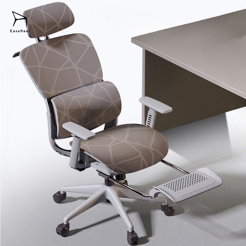 Office Chair,Modern Leather Office Chair,Commercial Office Chairs EaseNeat Executive Ergonomic Mesh Office Chair With Wheels for Luxury Home Office and Business