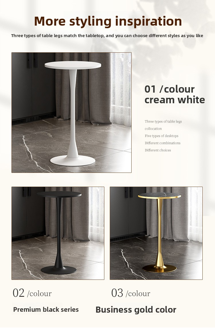 Round Dining Table,6 Person Round Dining Table,White Round Dining Table for 4 Manufacturer Luxury Marble Wood Dining Table Wooden Base MDF Top Round Kitchen Coffee Hotel Use