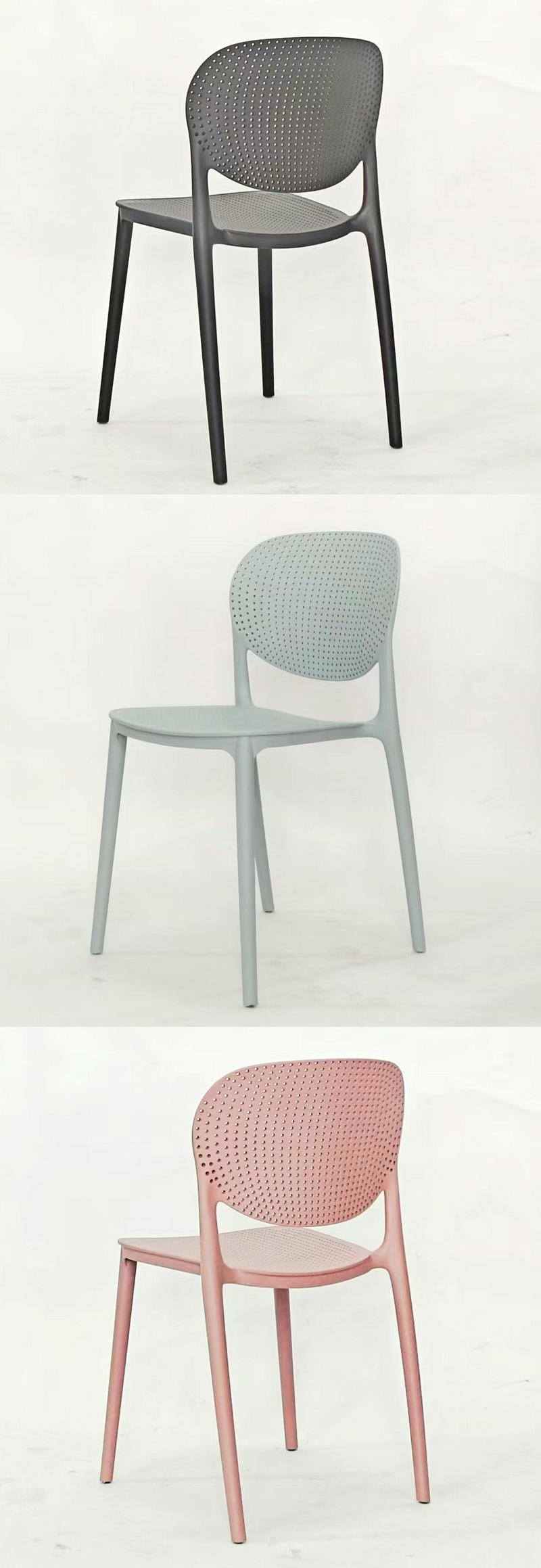 Plastic Dining Chair,Modern Plastic Dining Chairs,Plastic Dining Chairs Set of 4 Supplier Commercial Lightweight Plastic Dining Chair With Hollow Back for Restaurant