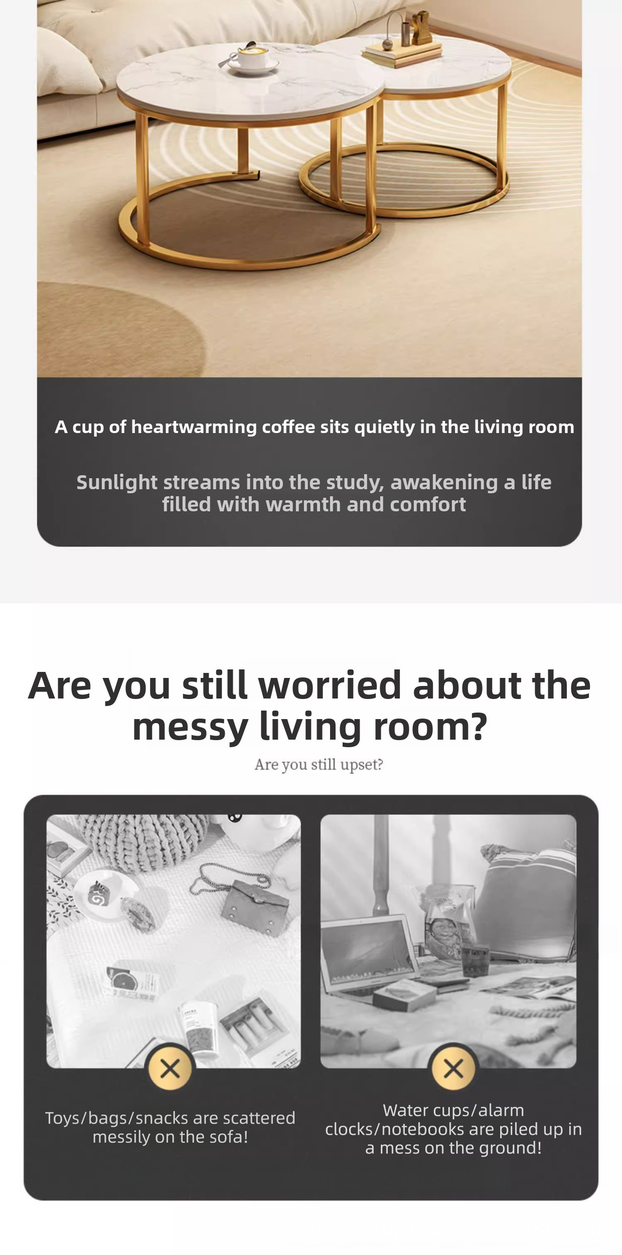 Coffee Table,Modern Coffee Table Sets,Root Coffee Table Supplier Multi Functional Round Dining Table With Storage Shelf for Sofa Couch Bedside