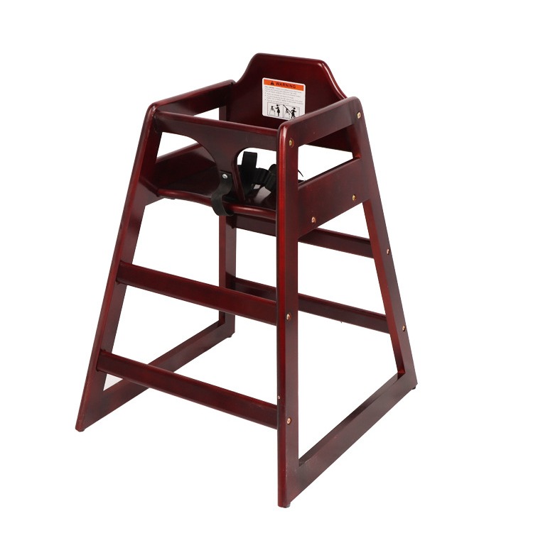 Baby Chair,Wooden Highchair,Best Portable High Chair EaseNeat Commercial Grade Stackable Solid Wood Baby Chair for Restaurant Hotel and Family Dining