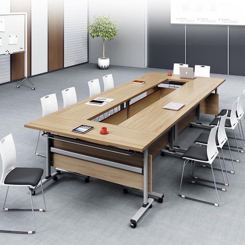 Office Table,White Conference Table,Buy Office Desk Supplier Hot Selling Cheap Foldable Mobile Office Furniture for Training Conference Offices Using Multi Functional Modern Style
