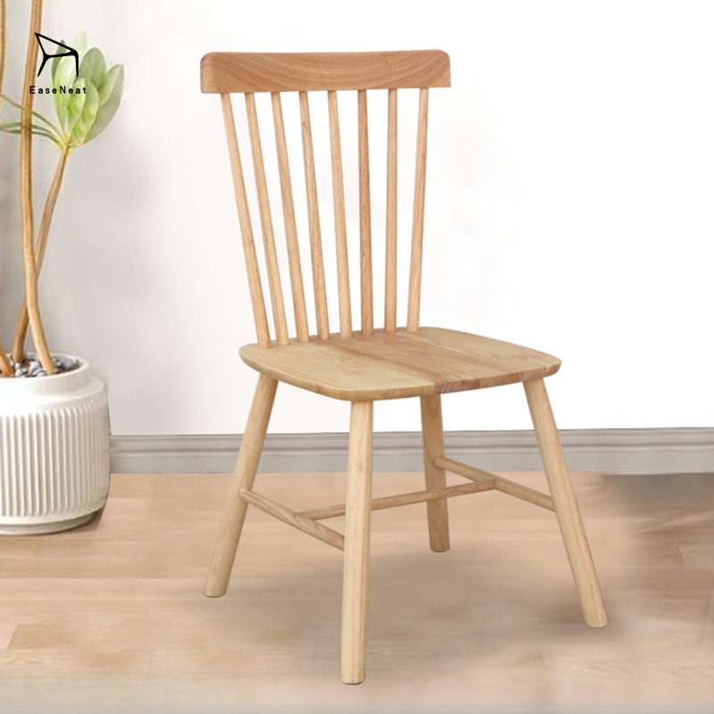Solid Wood Dining Chair,Solid Wood Table and Chairs,All Wood Dining Chairs Wholesale High Quality Modern Natural Color Solid Wood Dining Chair Windsor Style