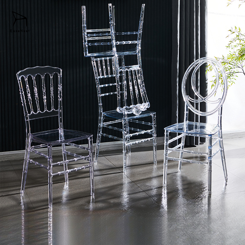 Hotel Chairs,Hotel Room Chairs for Sale,Hotel Banquet Chairs Wholesale Transparent Acrylic Chairs Crystal Plastic Hotel Wedding Activities Party Banquet Living Room Applicable Deluxe