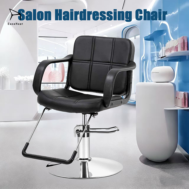 Barber Chair,Black Barber Chair,Barber Chairs Wholesale Wholesale Modern Pu Leather Barber Chair With Hydraulic Pump and 360 Rotation for Salon