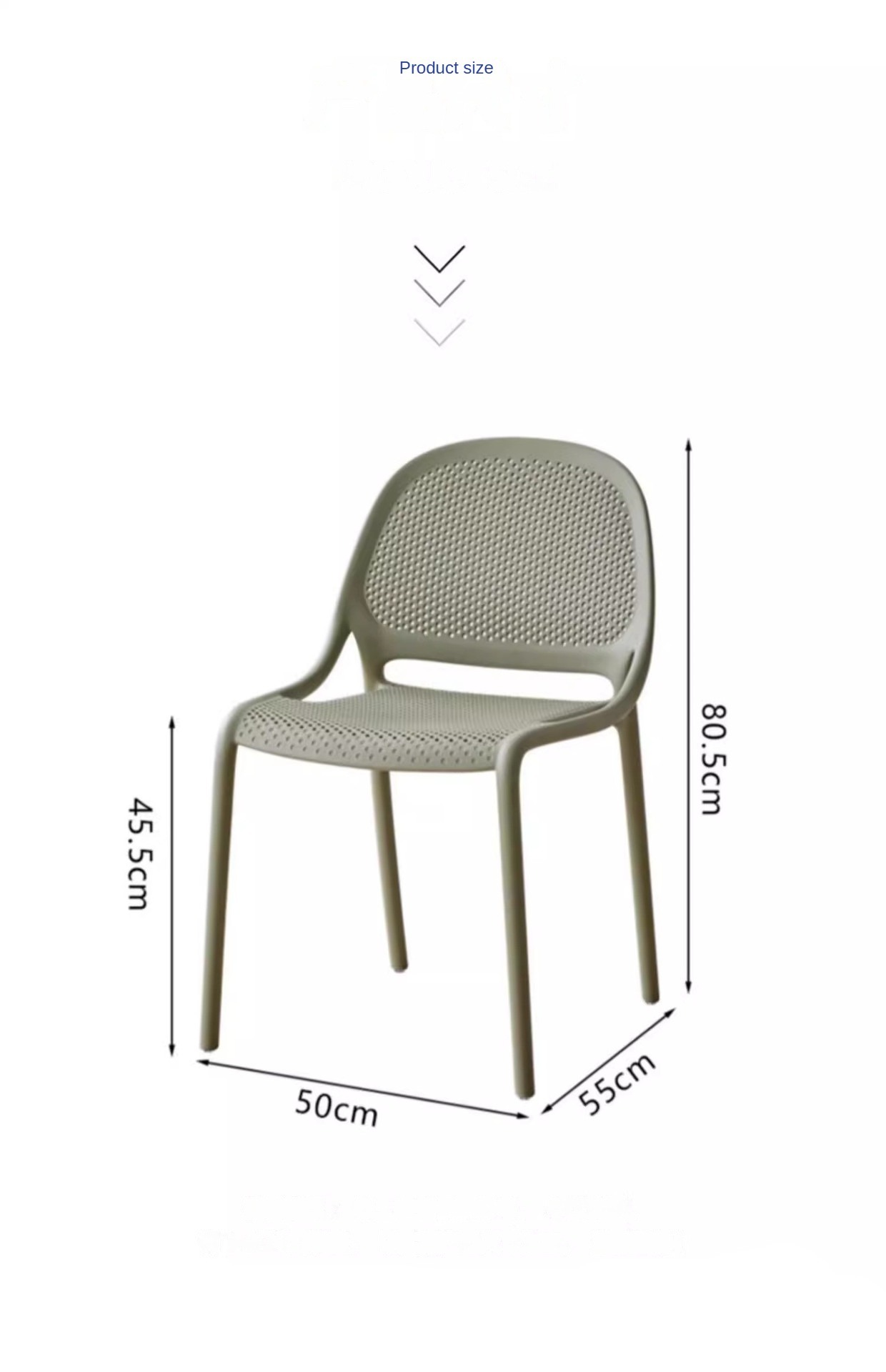 Manufacturer Fashion Design Plastic Dining Chairs with Backrests High Quality Suitable for Restaurants Living Rooms Malls,Dining Room Set , Black Dining Room Set , Plastic Black Dining Room Set