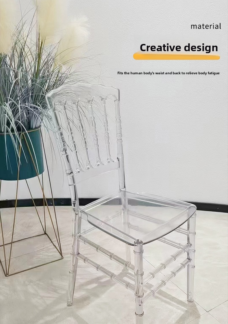 Hotel Chairs,Hotel Chairs for Sale,Hotel Bar Chairs Best Selling Transparent Tiffany Hotel Chairs Portable Plastic for Outdoor Living Room Usage for Wedding Banquets Wholesale