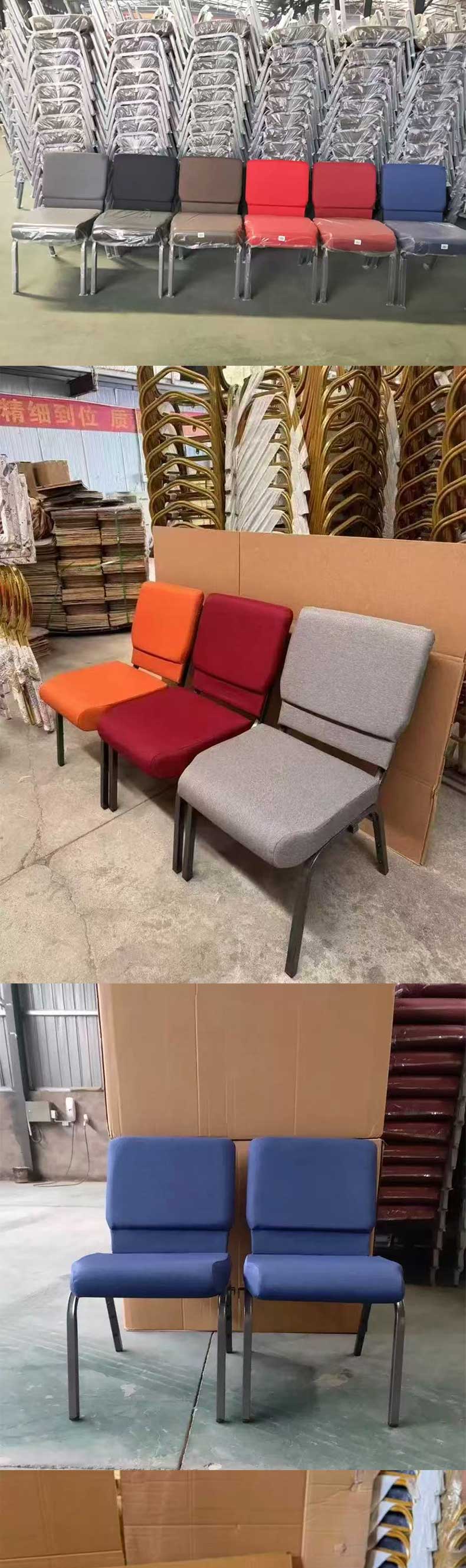 Church Chair,Cheap Church Chairs,Used Church Chairs Supplier Cheap Quality Church Chairs Bookshelf Metal Frame Stackable Thicken Fabric Upholstered Theatre Auditorium Meeting Room