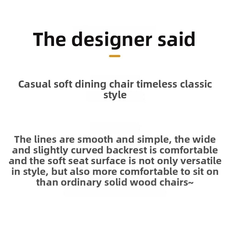 Wood Chair,Grey Wood Dining Chairs,Leather and Wood Accent Chair Italian luxury modern leather dining chair armrest wooden dining room furniture Hotel Cafe Comfortable cushioned back