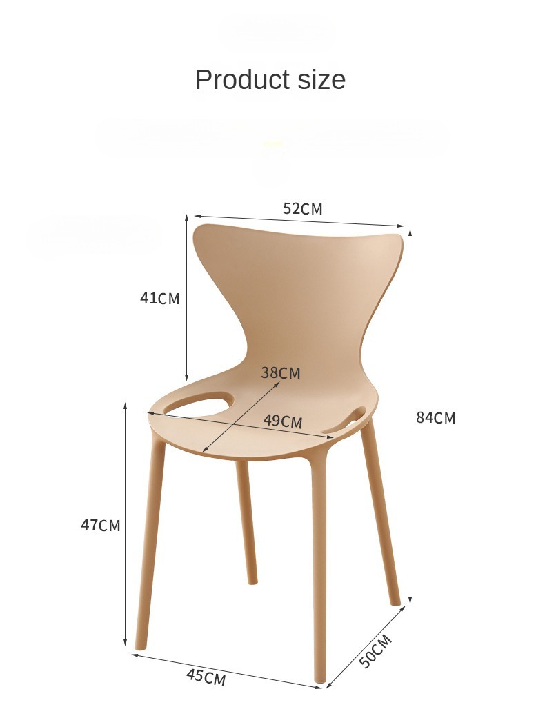 black dining chairs , Plastic black dining chairs , Outdoor Plastic Black Dining ChairsWholesale Nordic Plastic Dining Chair Lightweight Stackable For Indoor Outdoor Commercial And Home Use