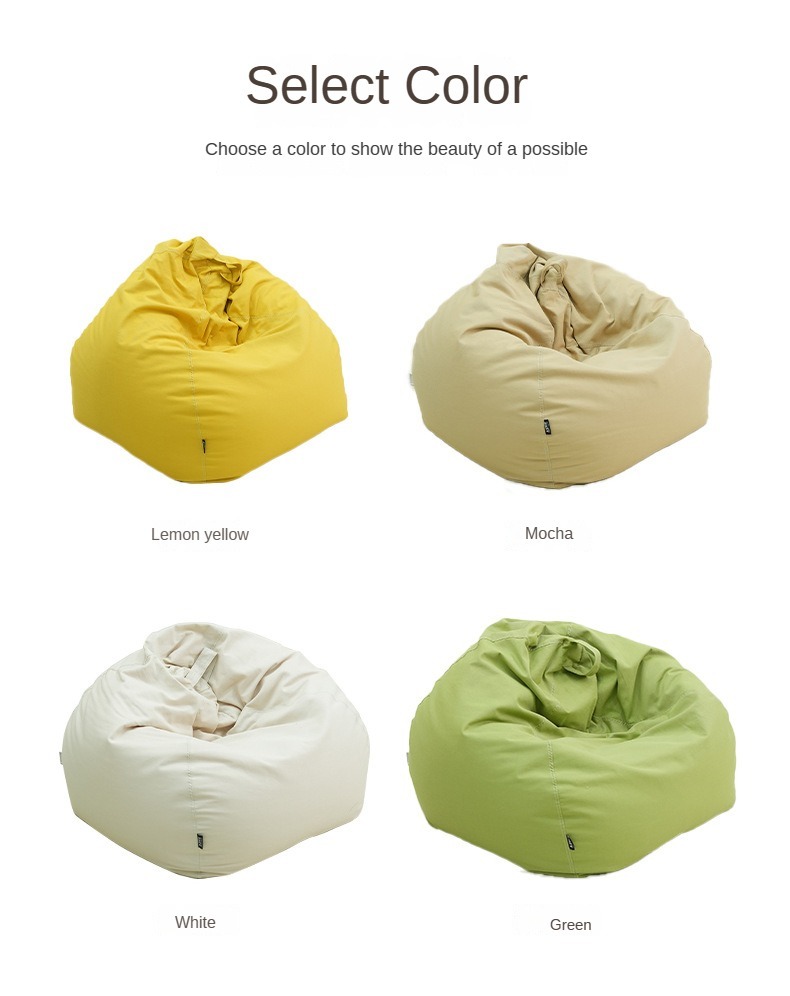 Lazy Sofa , Foldable Lazy Sofa , Foldable Lazy Sofa Bean Bag,Bean Bag Chair Foldable Lazy Sofa Fabric Modern Style For Children Adult Bedroom