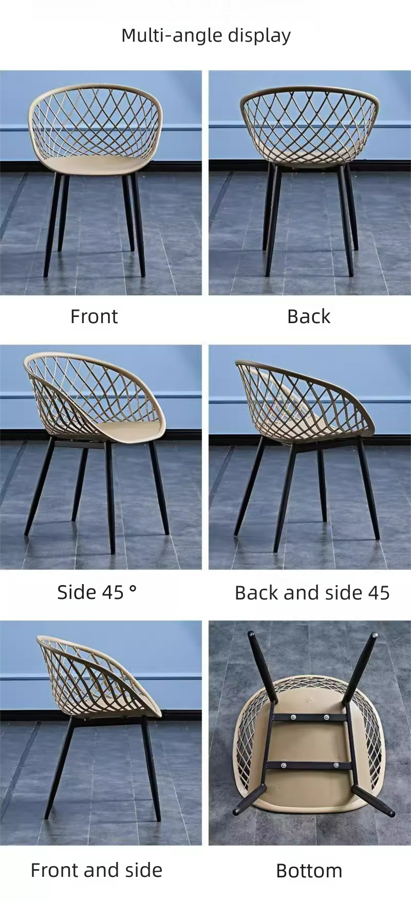 Dining Chairs,Polywood Dining Chairs,Grey Dining Room Chairs Supplier Home Furniture Dining Room Chairs Outdoor Stacking Dining Chairs