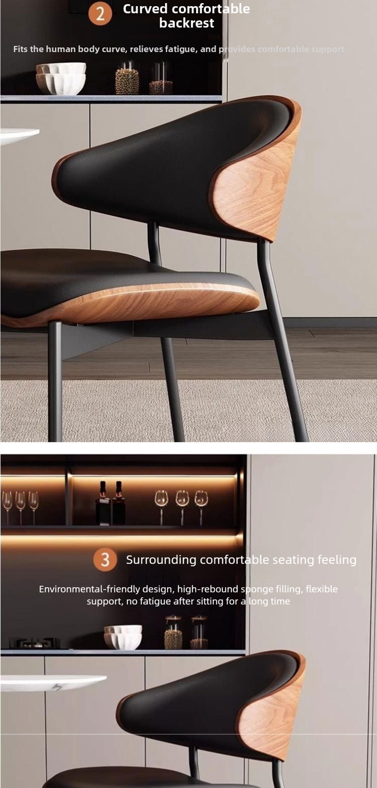 Leather Dining Chairs,Grey Faux Leather Dining Chairs,Pu Leather Dining Chairs Supplier Home Furniture Banquet Chair Dining Room Chairs Nordic Chair