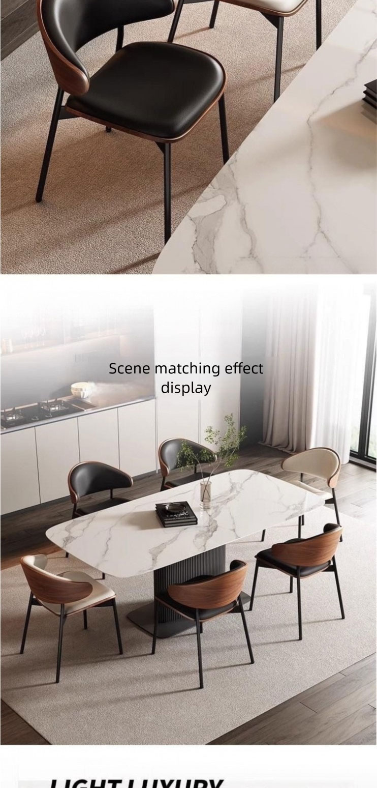 Leather Dining Chairs,Grey Faux Leather Dining Chairs,Pu Leather Dining Chairs Wholesale Living Room Furniture Kitchen Chairs Modern Luxury Dining Chairs