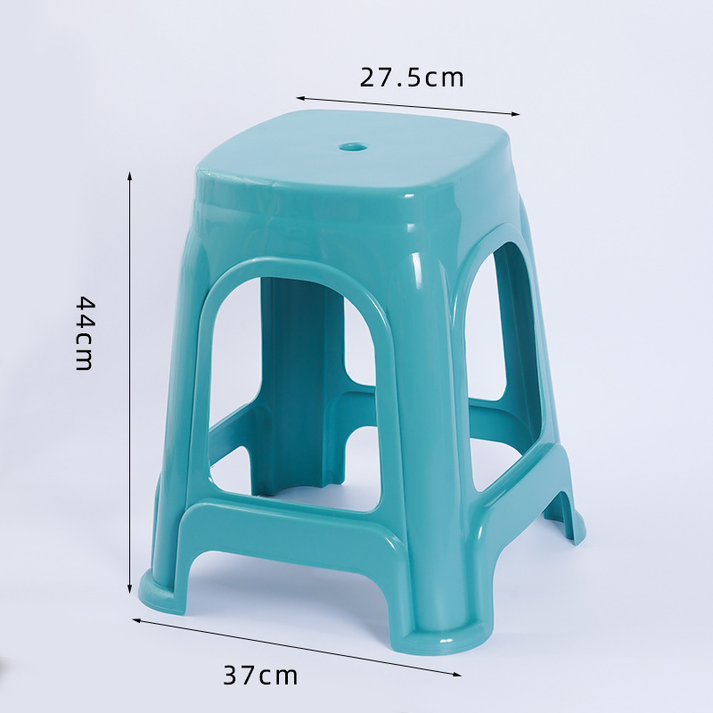 Chair Stool Plastic,Plastic Small Stool,Sitting Stool Plastic,Modern Portable Anti-Drop Plastic Chair Stool Household Stackable Ottomans for Bedroom School Warehouse Thickened Wholesalers