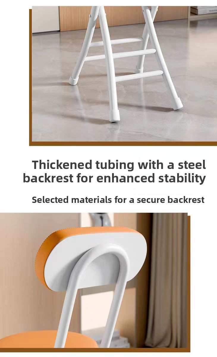 Dining Chairs,Pu Leather Dining Chairs,Modern Leather Dining Chairs Wholesale Leisure Furnitures Portable Soft Packaging Leather Metal Folding Dining Chairs