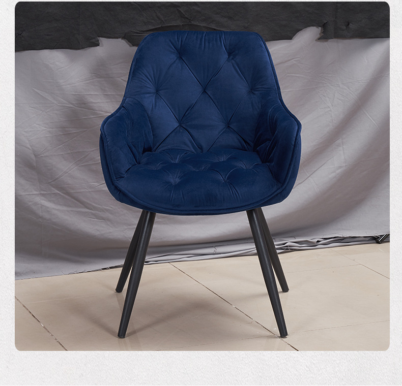 Velvet Dining Chairs,Velvet Upholstered Dining Chairs,Velvet Dining Room Chairs Modern Grey Velvet Dining Chairs Armchair for Kitchen Home Bar Hotel Indoor Warehouse Use by Supplier