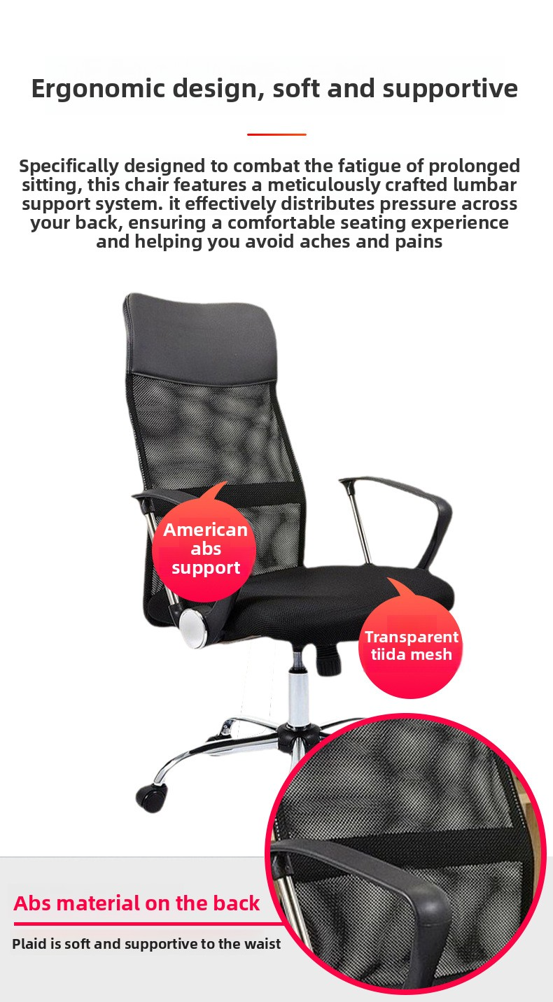 Office Chair,Best Work From Home Chair,Office Side Chairs Wholesale Mesh Fabric Chairs for Events Modern Armchairs Ergonomic Chair