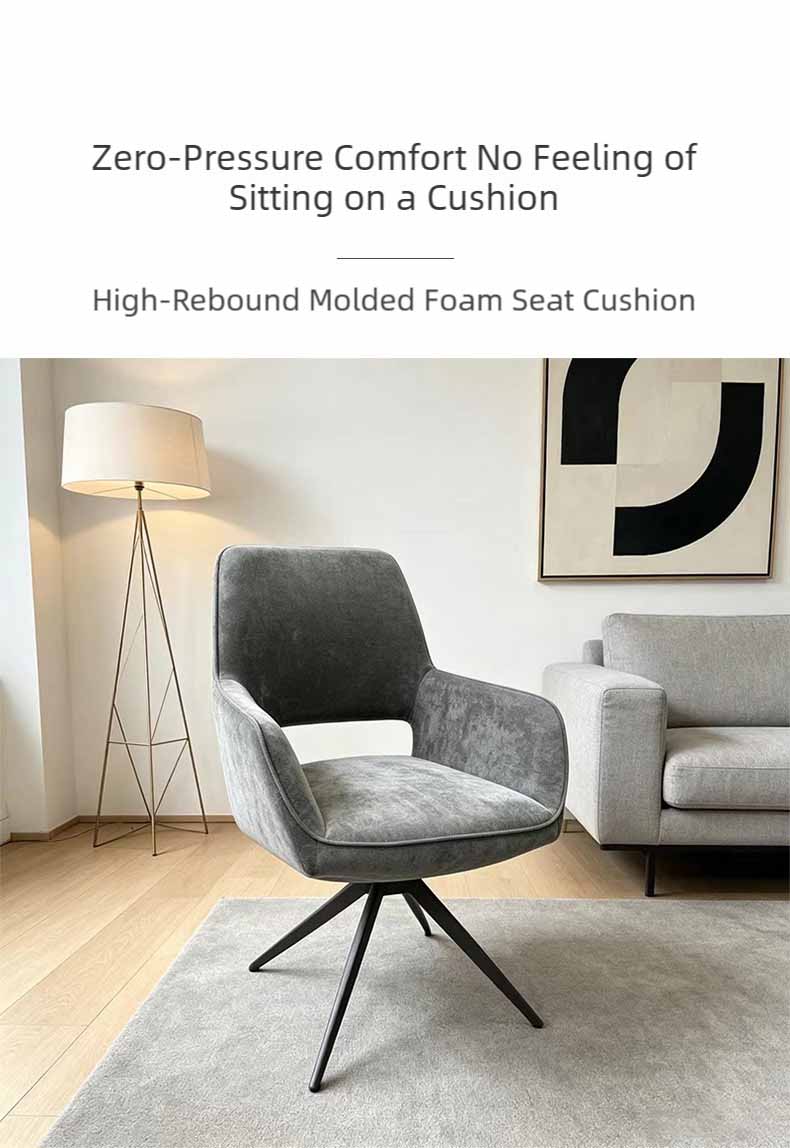 Dining Chair,Velvet Dining Chairs Set Of 4,Metal Dining Chairs Supplier Luxury Fabric Dining Chair With X Shaped Matte Black Metal Base for Hotel Use