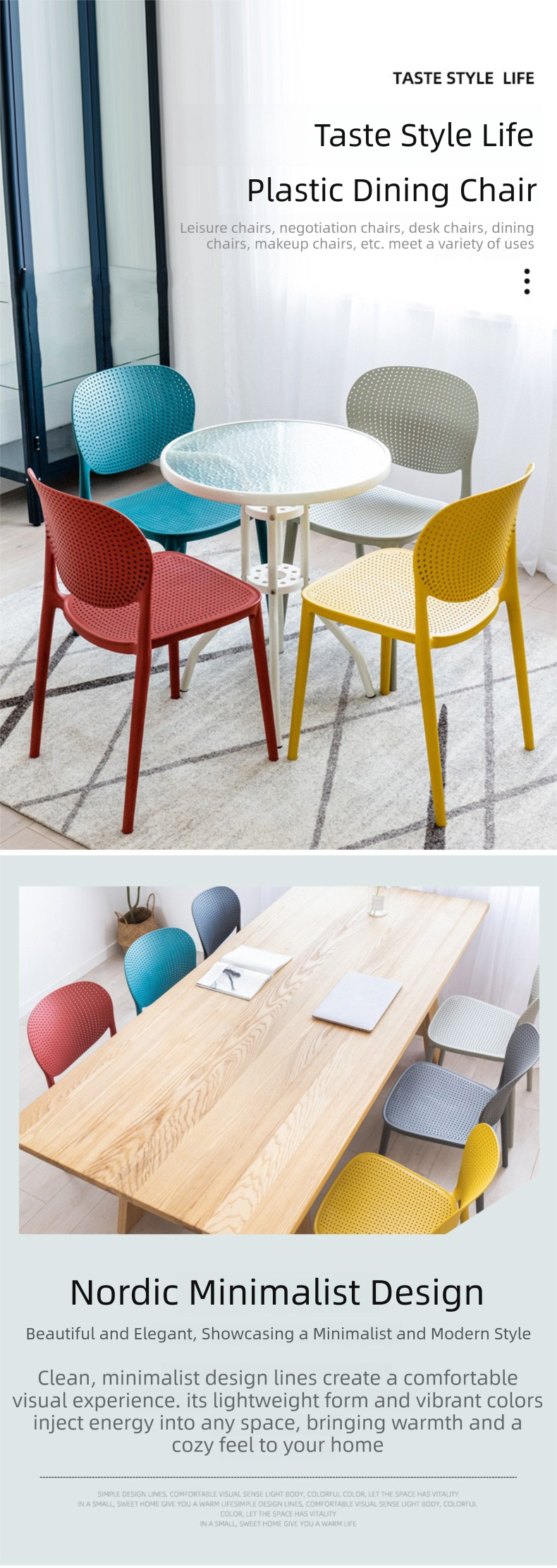Plastic Dining Chair,Modern Plastic Dining Chairs,Plastic Dining Chairs Set of 4 Wholesale Multi Color Stackable Plastic Dining Chair Durable Waterproof for Outdoor Use