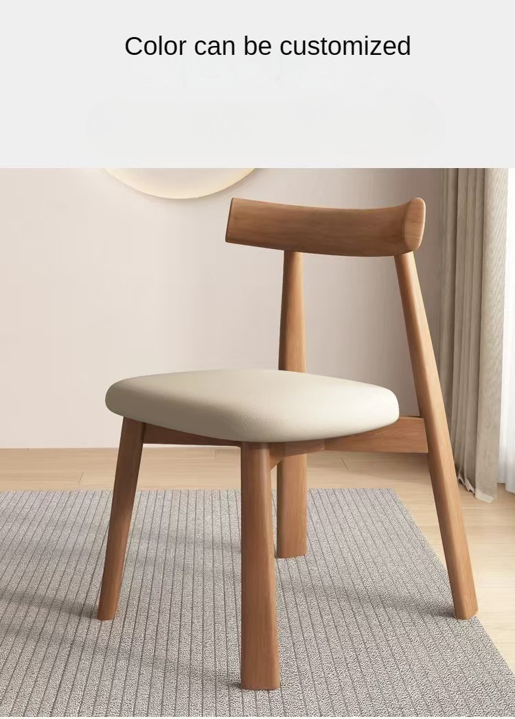 Wooden Chair , Study Wooden Chair , Study Wooden Chair for Study Room,Manufacturer Modern Simple Dining Chair Natural Solid Wood Backrest Design for Indoor Outdoor Hotel Living Room Cafe Furniture