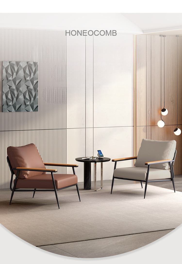 Sofa Chair , Single Sofa Chair , Nordic Minimalist Single Sofa Chair,Versatile Single Sofa Chair Nordic Design Metal Frame For Home Hotel Commercial Use
