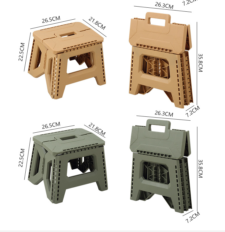 Foldable Stool for Kids, Plastic Foldable Stool for Kids, Portable Plastic Foldable Stool for Kids,Wholesale Lightweight Plastic Folding Stool Modern Portable Sturdy for Outdoor Camping Adults Children School Apartment
