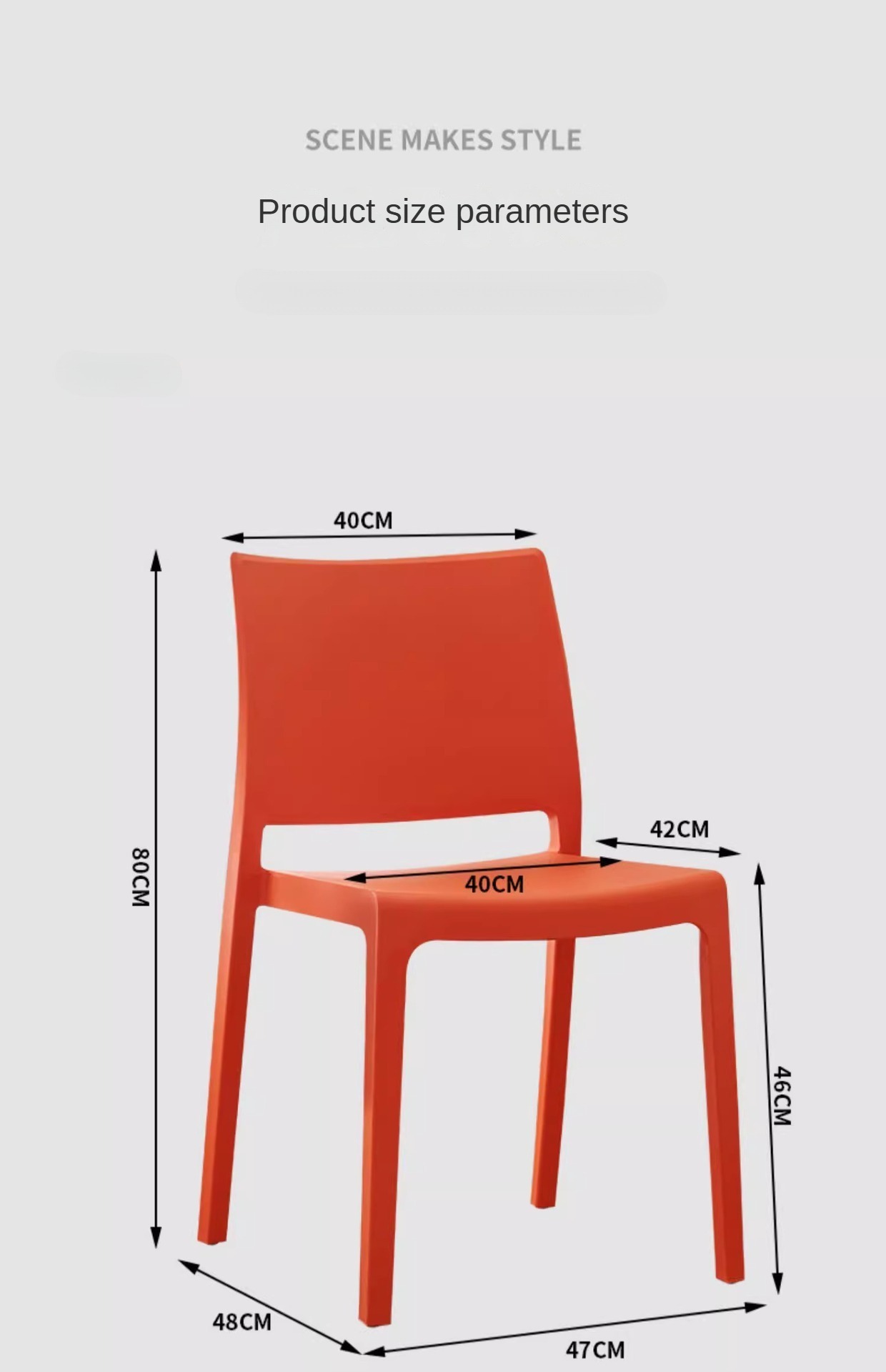 Black Kitchen Chairs , Thick Plastic Black Kitchen Chairs , Outdoor Thick Plastic Black Kitchen Chairs,Black Outdoor Plastic Kitchen Chair Lightweight Stackable Easy Clean For Home Garden And Cafe