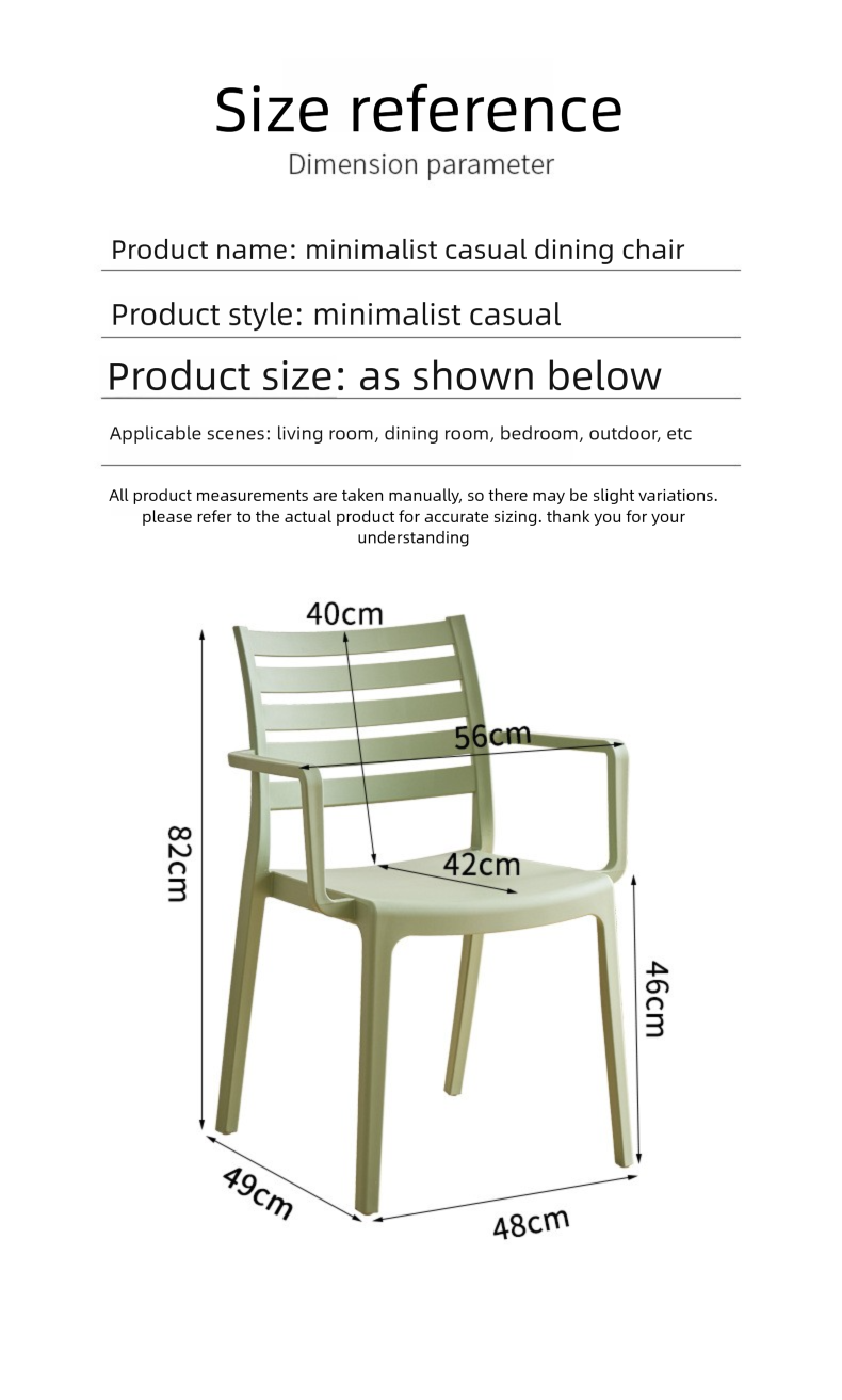 Dining Chairs,Plastic Outdoor Dining Chairs,White Plastic Dining Chairs Wholesale High Quality Plastic Dining Chairs Color Stackable with Armrest Office Living Room Leisure Outdoor Garden Furniture