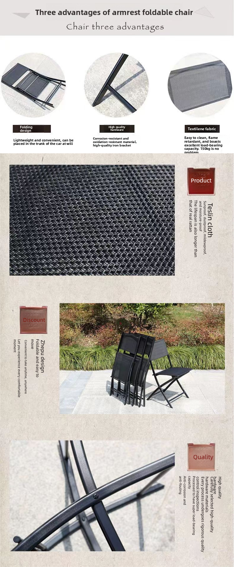Outdoor Chair,Outdoor Restaurant Chairs,Curved Outdoor Seating Wholesale Modern Aluminum Folding Garden Chair Polyester Mesh Seat for Office Hospital Outdoor