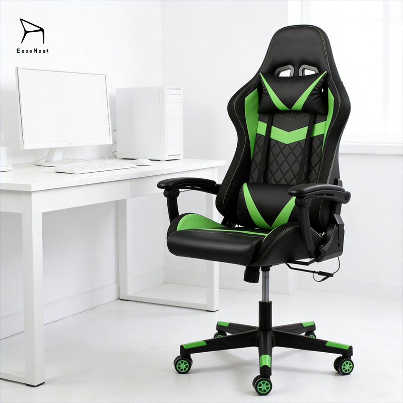 Gaming Chair,Luxury Gaming Chair,Computer Chair with Footrest Manufacturer Cheap Ergonomic High-back Adjustable and Rotatable Leather Gaming Chair