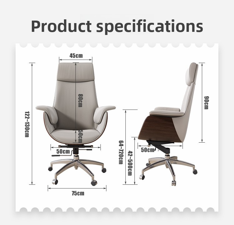 Leather Office Chair,Grey Leather Office Chair,Modern Leather Office Chair Manufacturer Living Room Chairs Bedroom Furniture Armchair Office Chair
