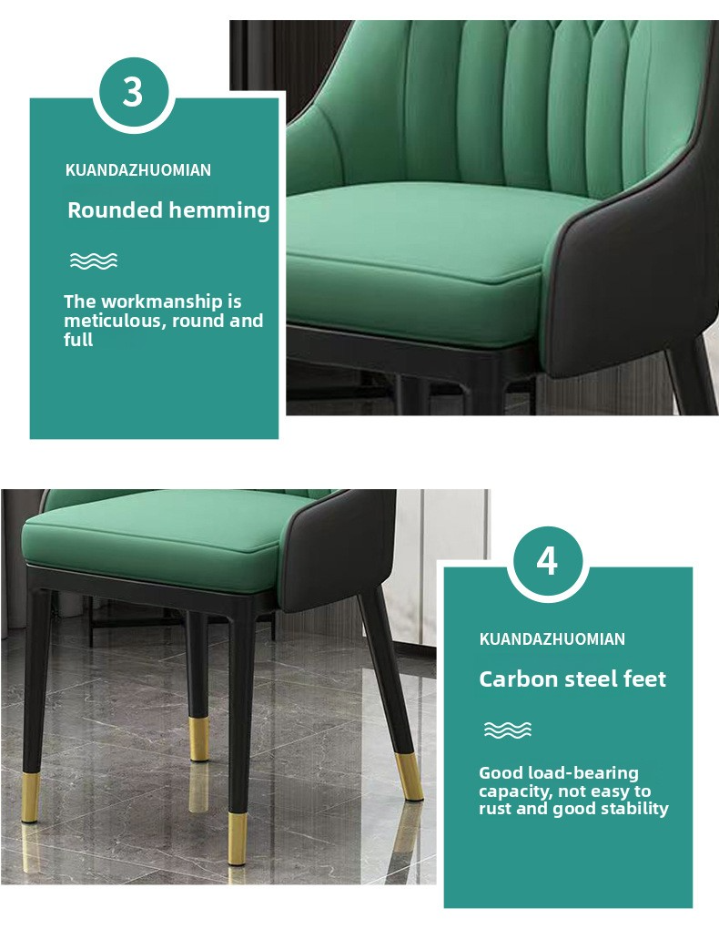 Leather Metal Dining Chair,Dining Chairs Leather and Metal,Metal and Leather Dining Room Chairs