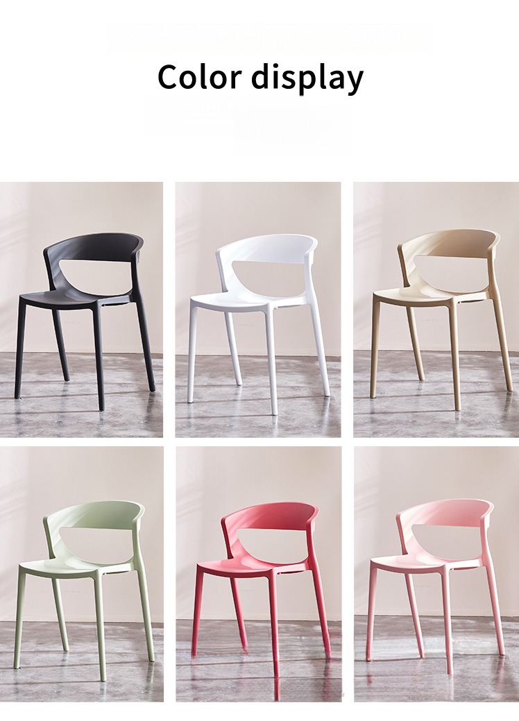 Blue Plastic Chair,Plastic Chair Modern,Cheap Plastic Chair,Modern Blue Stackable Plastic Dining Chairs Cheap Option for Family Kitchen Use or Mall Furniture Home Furniture
