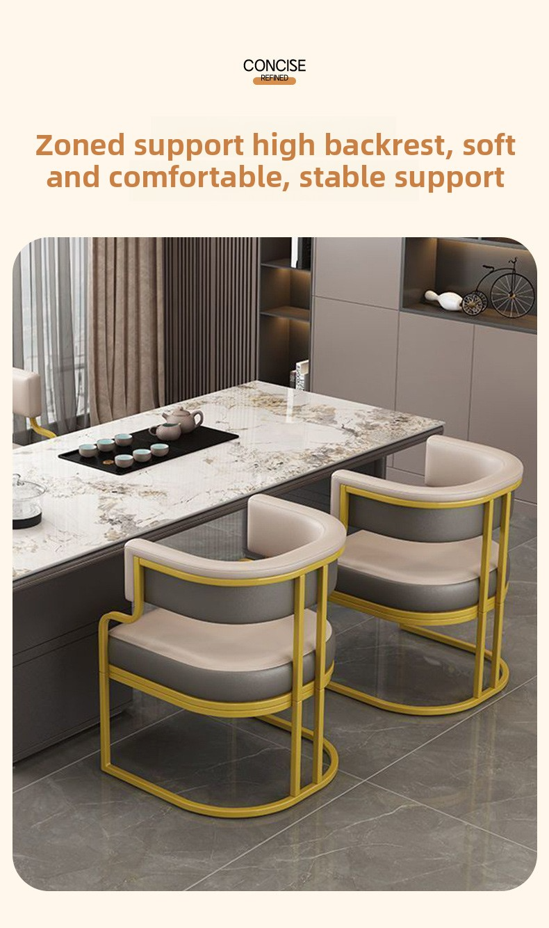 Leather Dining Chair,Grey Faux Leather Dining Chairs,Leather Restaurant Chairs Supplier Modern Leather Dining Chair With Metal Frame for Hotel Restaurant Reception Use