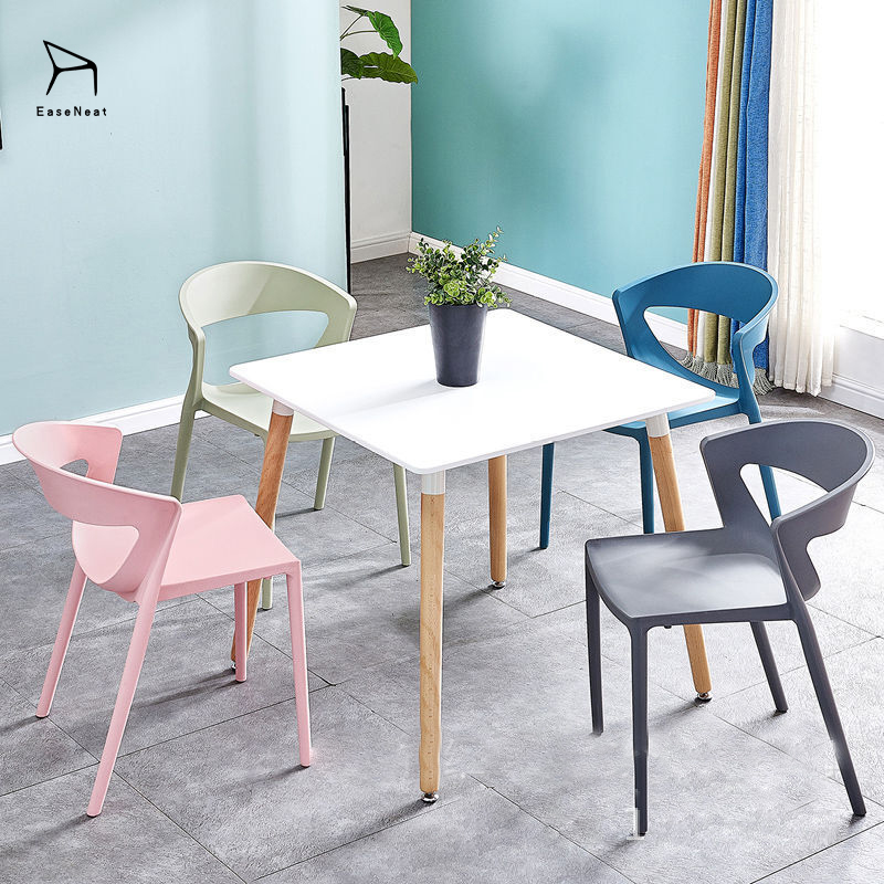 Modern Light-Weight Plastic Dining Chairs Home Furniture for Kitchen Office & Bar Hotel Wedding for Home Mall Use Cheap Supplier
