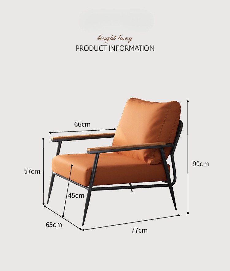 Sofa Chair , Single Sofa Chair , Nordic Minimalist Single Sofa Chair