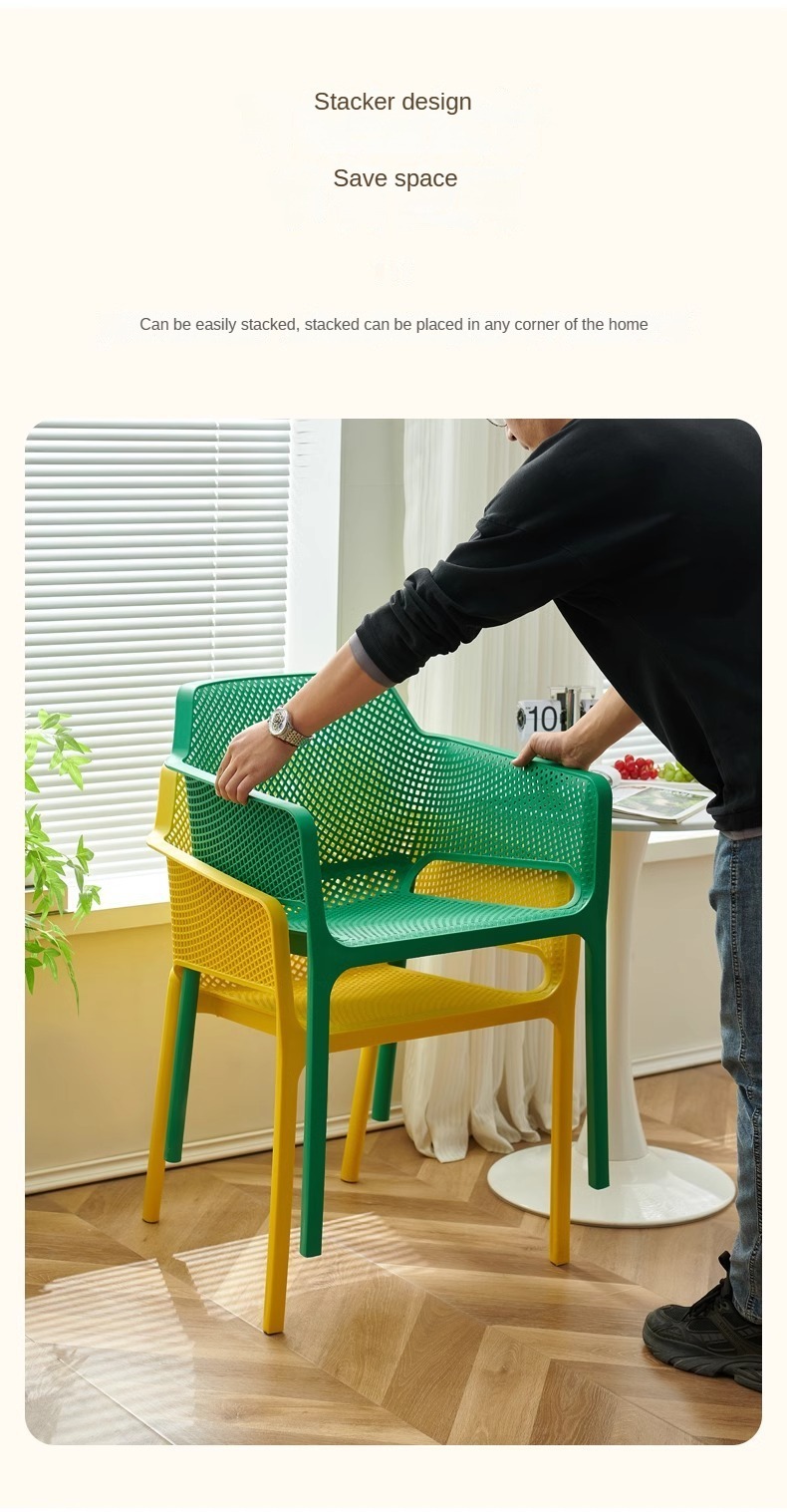 The smooth plastic material wipes clean instantly perfect for high traffic hospitality venues.Courtyard Chair , Outdoor Courtyard Chair , Plastic Outdoor Courtyard Chair