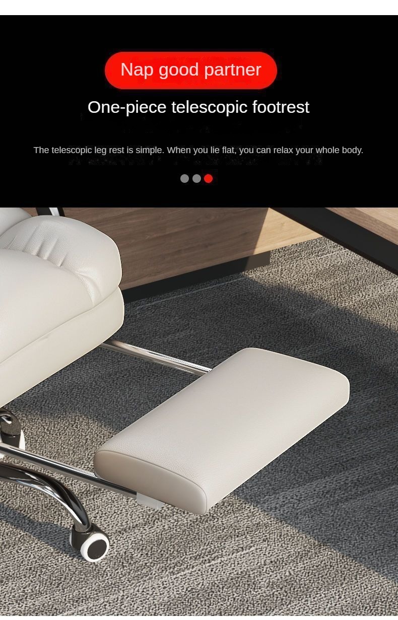 Computer Chair , Best Computer Chair , Discount Best Computer Chair,Adjustable Leather Computer Chair With Armrests Rollers For Bedroom Children Room Dining