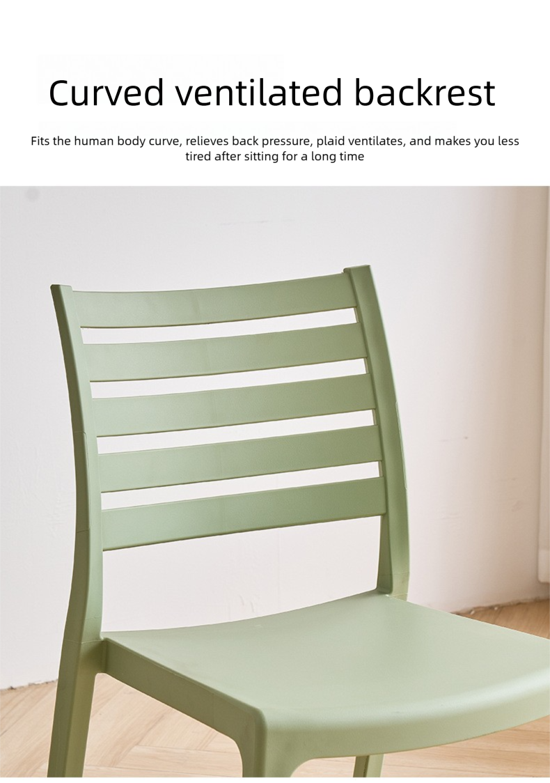 Dining Chairs,Plastic Outdoor Dining Chairs,White Plastic Dining Chairs EaseNeat Modern Cheap Plastic Dining Chairs Color Thick Light Stackable with Armrest Hotel Dining Room Garden Terrace Furniture