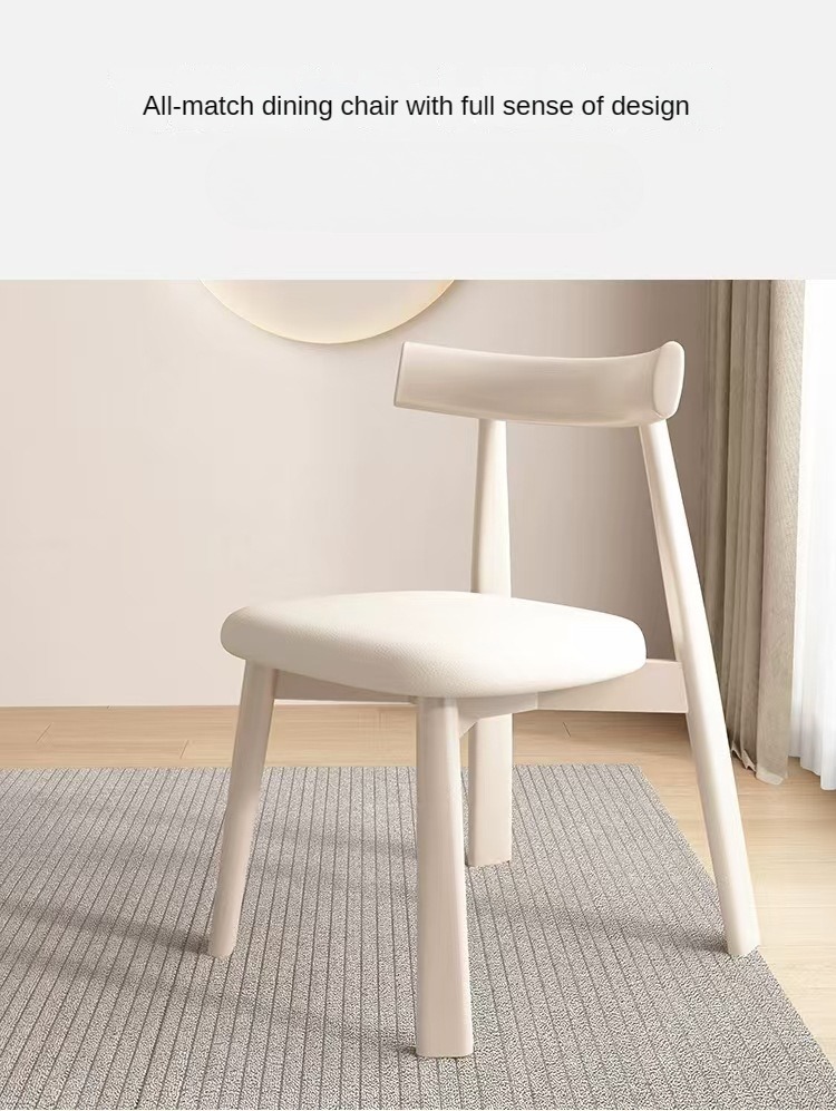 Wooden Chair , Study Wooden Chair , Study Wooden Chair for Study Room,Supplier Minimalist Wood Dining Chair Solid Wood Frame Modern Kitchen Chair with Wooden Backrest for Living Room Hotel