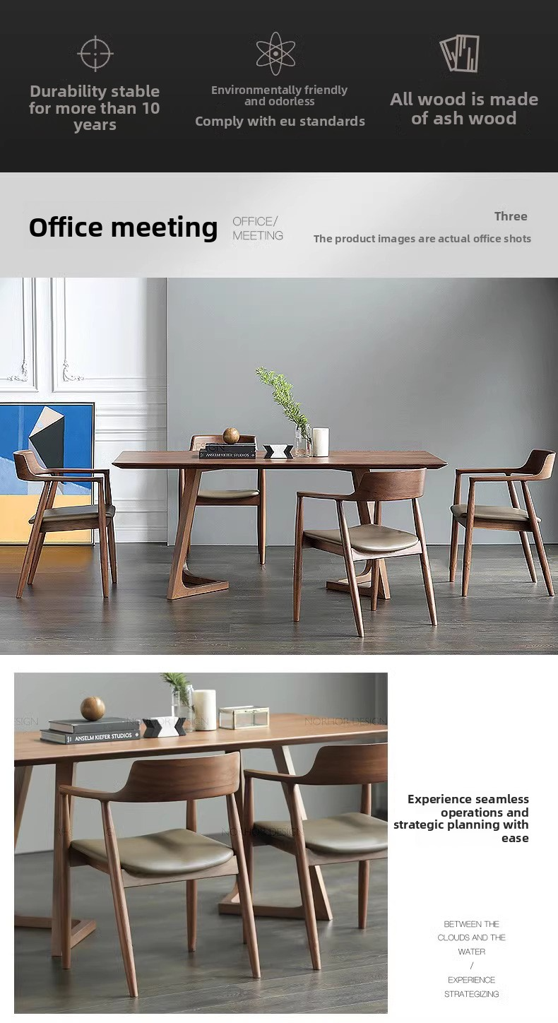 Wood Dining Chairs,Natural Wood Dining Chairs,Grey Wood Dining Chairs EaseNeat Nordic Modern Design Solid Wood Dining Chairs Hotel Kitchen Living Room Furniture Back Comfortable