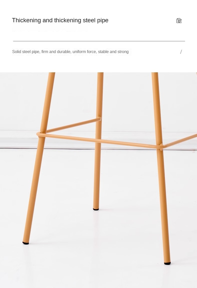 It is suitable for various occasions, including living rooms, bars, hotels, and restaurants.Luxury Bar Stools , Plastic Luxury Bar Stools, High Plastic Luxury Bar Stools