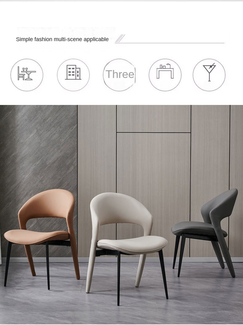 wholesale dining chairs , wholesale dining chairs iron , Manufacturer wholesale dining chairs iron,Iron Leather Dining Chair With 45CM Backrest Height For Restaurant Cafe Dining Room