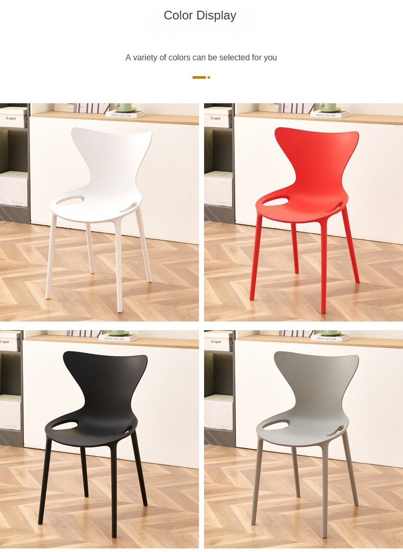 black dining chairs , Plastic black dining chairs , Outdoor Plastic Black Dining ChairsWholesale Nordic Plastic Dining Chair Lightweight Stackable For Indoor Outdoor Commercial And Home Use