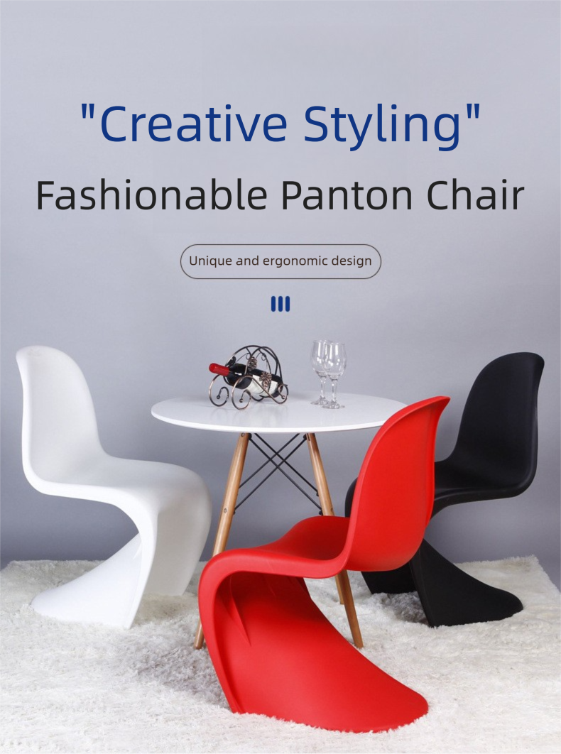 Plastic Dining Chair,Modern Plastic Dining Chairs,Plastic Dining Chairs Set of 4 Wholesale Outdoor Stackable Dining Chair Waterproof Lightweight for Living Room Indoor Furniture