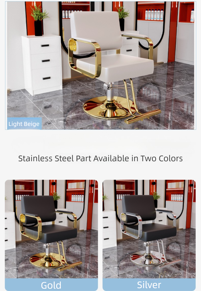 Barber Chair,Black Barber Chair,Barber Chairs Wholesale Supplier Leather Barber Chair Metal Frame for Beauty Salon Commercial Use