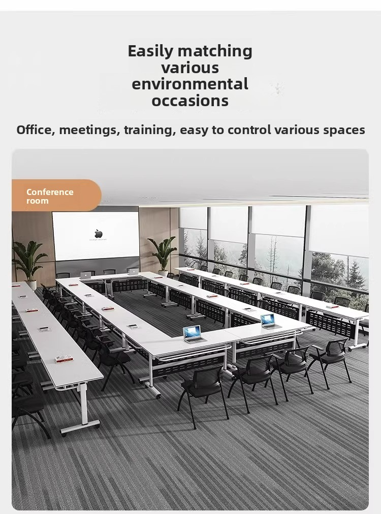 Folding Table,Commercial Folding Tables,Wholesale Folding Tables EaseNeat Office Furniture Folding Conference Room Meeting Study Desk Classroom Student Computer Desk