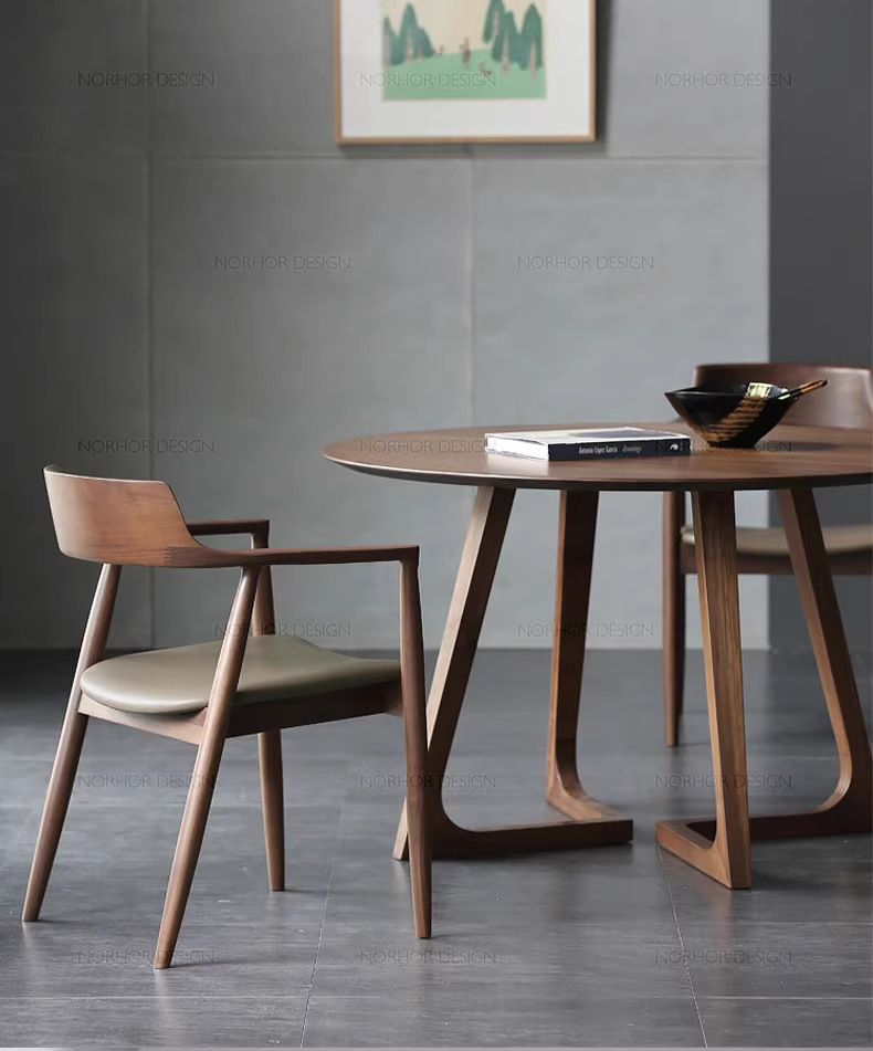 Wood Dining Chairs,Natural Wood Dining Chairs,Grey Wood Dining Chairs Manufacturer Wholesale Leisure Durable Solid Wood Dining Chairs Walnut Hotel Kitchen Living Room Furniture